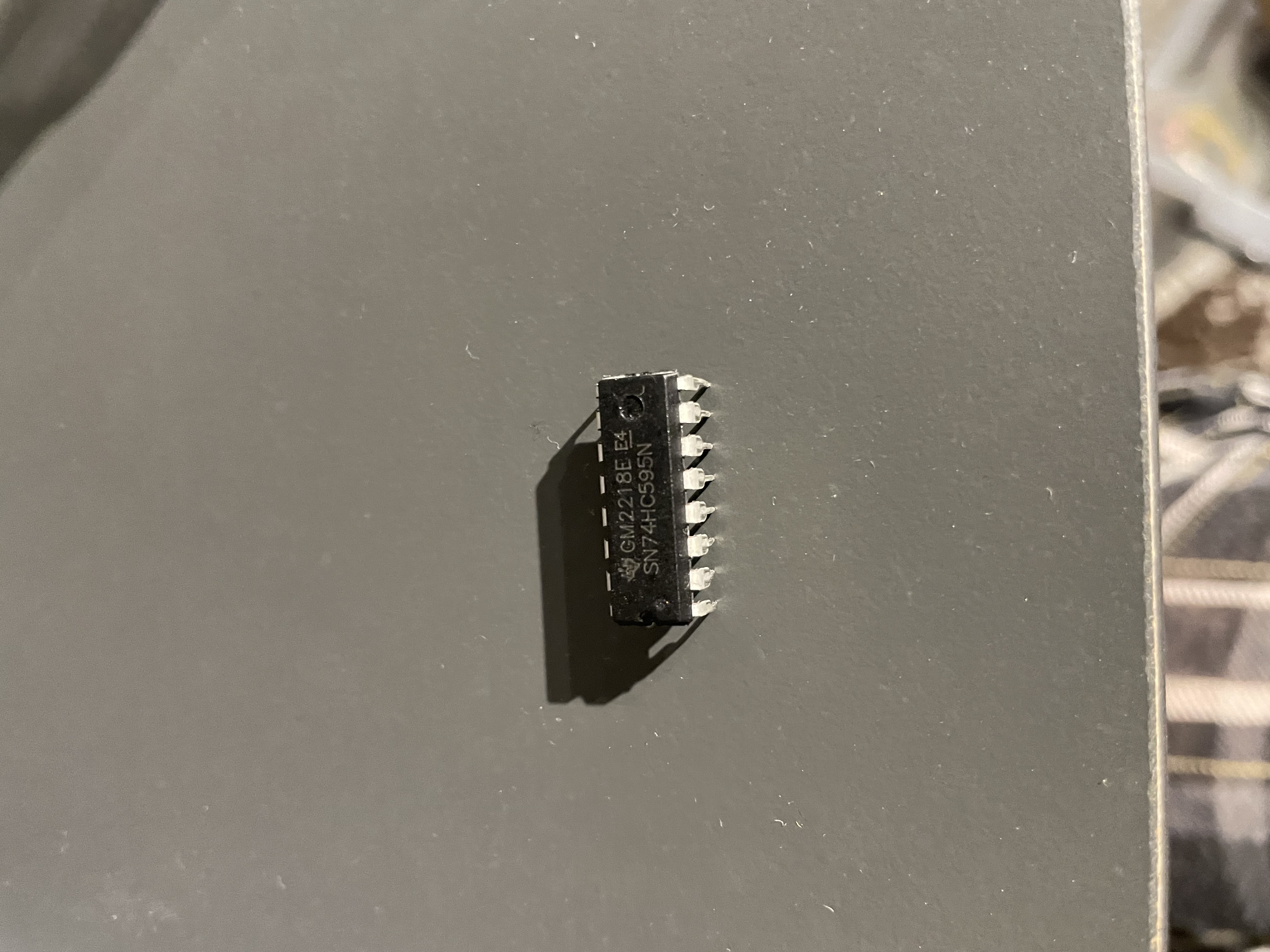 74HC595N DIP-16 Shift register entegresi